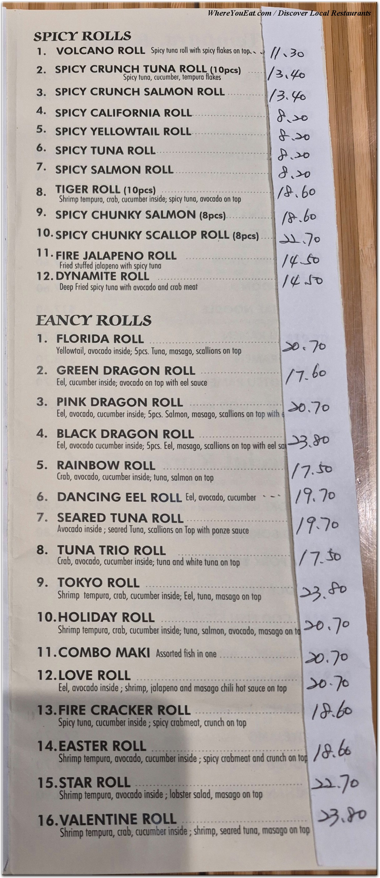Our Foods